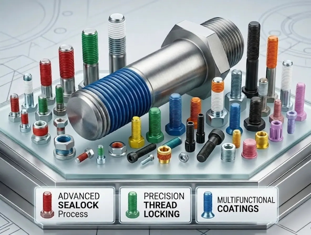 APET — Engineered Reliability — pre-applied coated bolts